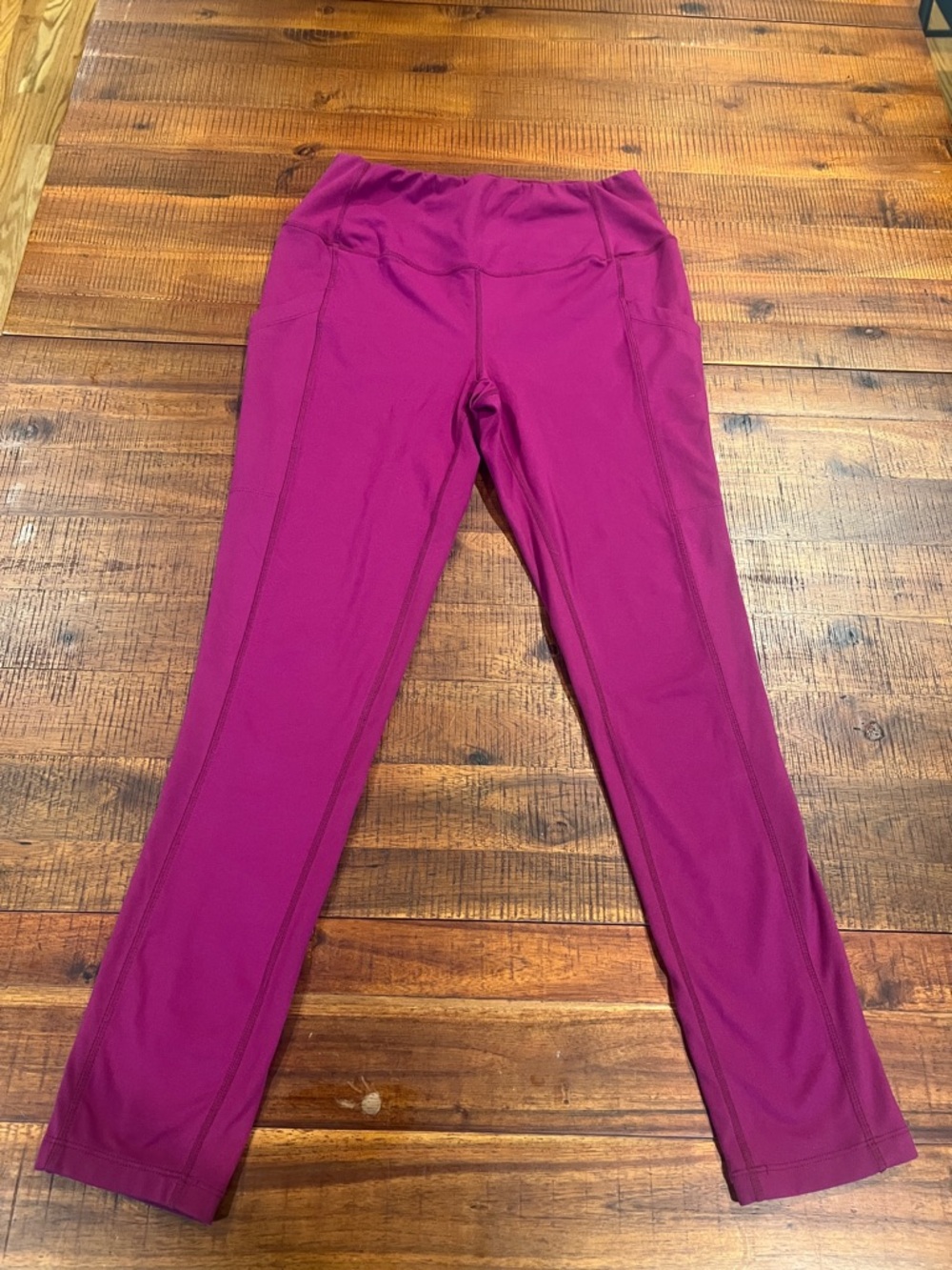 32 Degrees Women's High-Waist Fuchsia Leggings